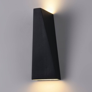 LED-Außenwandlampe Times Square schwarz