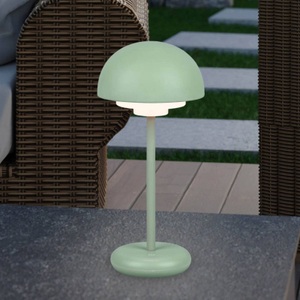 Reality Leuchten, LED-Tischlampe Elliot, IP44, Akku, Touchdim, grün, LED-Tischlampe Elliot, IP44, Akku, Touchdim, grün