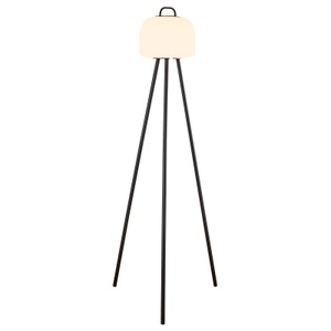 Nordlux, LED-Stehleuchte Kettle Tripod Metall, Schirm 22cm, Nordlux 2018044003 Standfuß 1029 mm Schwarz