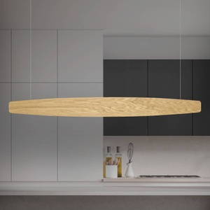 ROTHFELS, Rothfels Persida LED-Hängeleuchte, Eiche, 118 cm, Quitani LED-Hängeleuchte Persida, 118 cm, Eiche, 2.700 K