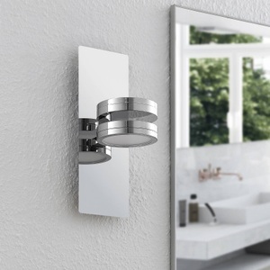 LINDBY, Lindby Skrolla Bad-LED-Wandleuchte, zweiflammig, 