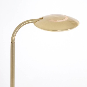 Steinhauer BV, Zenith - messingfarbene LED-Tischlampe m. Dimmer, Zenith - messingfarbene LED-Tischlampe m. Dimmer