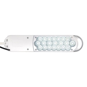 Maul, MAUL LED-Leuchte, 5800 K, 21 LEDs mit Klemmfuß weiß, MAUL LED-Tischleuchte Atlantic, Klemme, weiß