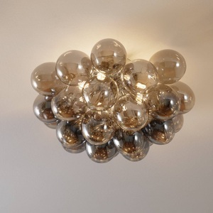 Maytoni, Deckenleuchte Balbo, Gläser rauchgrau, 13-flammig, Deckenleuchte Balbo, Gläser rauchgrau, 13-flammig