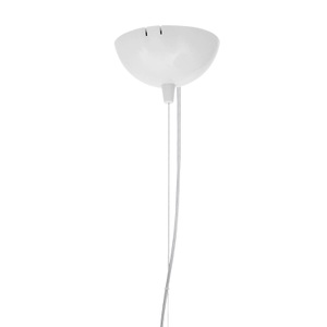 KARTELL, Kartell - Hängelampe Bellissima Weiss Glänzend - 09455bi, Pendelleuchte Bellissima Glossy plastikmaterial weiß / Ø 50 cm - Kunststoff - Kartell weiß en plastikmaterial
