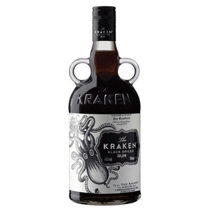 Kraken Rum Co., The KRAKEN Black Spiced Rum 70 cl 40% Karibik, Black Spiced Rum Black Spiced Rum