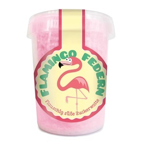 Liebeskummerpillen, Flamingo Federn - Zuckerwatte