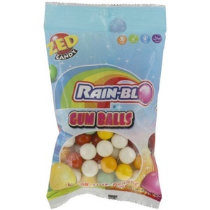 ZED Candy, ZED Rainblow Gum Balls Beutel 250g, ZED Rainblow Gum Balls Beutel 250g