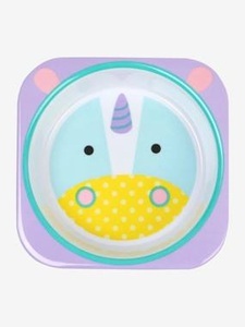 Skip Hop, SKIP HOP Schale Zoo Einhorn, SKIP HOP® Zoo Kinderschüssel einhorn/violett