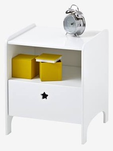 VERTBAUDET, Nachttisch Sirius für Kinderzimmer weiss, Nachttisch Sirius für Kinderzimmer weiss