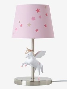 VERTBAUDET, Kinder Nachttischlampe mit Einhorn rosa, Kinder Nachttischlampe mit Einhorn rosa