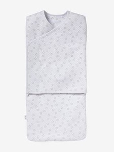 VERTBAUDET, Pucksack für Babys weiss, sterne, Pucksack für Babys, Einschlagdecke weiss sterne