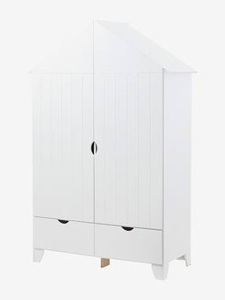 VERTBAUDET, Kinder Kleiderschrank Holidays weiss, Kinder Kleiderschrank Holidays weiss