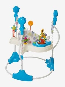 VERTBAUDET, Baby-Spielecenter mit drehbarem Sitzeinhang mehrfarbig, Baby-Spielecenter mit drehbarem Sitzeinhang mehrfarbig