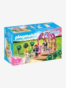 PLAYMOBIL, Hochzeitspavillon mit Brautpaar, PLAYMOBIL® City Life 9229 Hochzeitspavillon & Brautpaar mehrfarbig