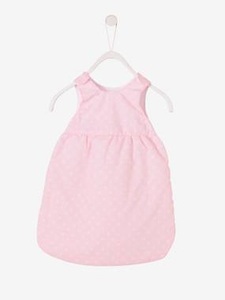 VERTBAUDET, Puppen-Schlafsack für Kinder rosa, Puppen-Schlafsack für Kinder rosa