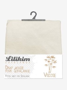 LILIKIM, Wickeltischauflage-Bezug LILIKOM Sofalange hellbeige, LILIKIM Spannbettlaken für Wickelauflage Sofalange hellbeige