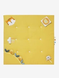 VERTBAUDET, Activity-Decke Tropik ohne Spielbogen senffarben, Activity-Decke ,,Tropik ohne Spielbogen senffarben