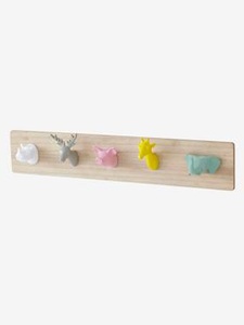 VERTBAUDET, Kinder-Garderobe, Tiere natur/mehrfarbig, Kinder-Garderobe, Tiere natur/mehrfarbig