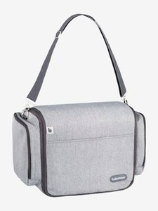 BABYMOOV, BABYMOOV Tragetasche 2-in-1 Travelnest smokey, BABYMOOV® Wickeltasche 2-in-1 Travelnest grau
