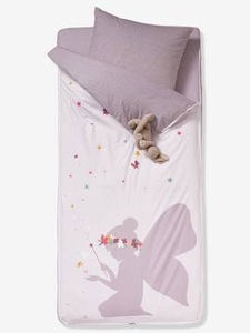 VERTBAUDET, Schlafsack-Set ,,Kleine Fee mit Bettdecke, 4-teilig hellrosa/lila, Schlafsack-Set ,,Kleine Fee mit Innendecke zartrosa