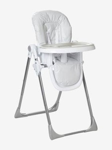 VERTBAUDET, Hochstuhl ,,LunchSeat weiss/grau, Hochstuhl ,,LunchSeat weiss/grau