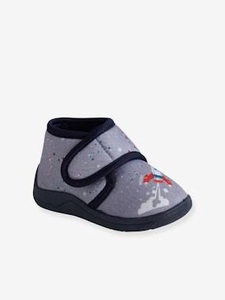 VERTBAUDET, Babyhausschuhe mit Klettverschluss, Jungen marine, Babyhausschuhe mit Klettverschluss, Jungen marine