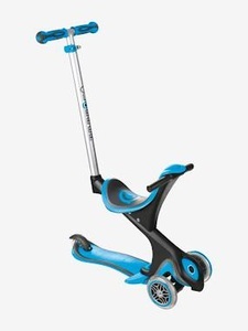 GLOBBER, 3-Rad-Roller EVO COMFORT GLOBBER sky blue/dark grey, GLOBBER 3-in-1 Roller Evo Comfort sky blue/dark grey