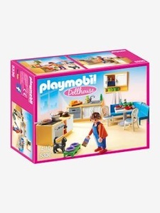 PLAYMOBIL, Einbauküche mit Sitzecke, PLAYMOBIL® Dollhouse 5336 Einbauküche mit Sitzecke mehrfarbig