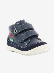 KICKERS, Leder-Boots Baby Jungen ,,Kimono KICKERS® marine, KICKERS® Leder-Boots Baby Jungen Kimono marine