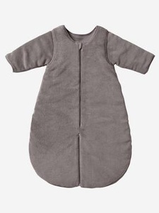 VERTBAUDET, Schlafsack, auch für's Auto taupe, Schlafsack/Overall für Babys, Mikrofaser taupe