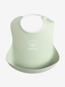 BABY BJORN, Lätzchen mit Auffangschale BABYBJÖRN hellgrün, BABYBJÖRN® Lätzchen mit Auffangschale hellgrün