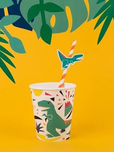 MY LITTLE DAY, Kinderparty 8er-Set Pappbecher MY LITTLE DAY dinos, MY LITTLE DAY Kinderparty 8er-Set Pappbecher dinos