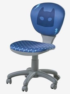 VERTBAUDET, Kinder Schreibtischstuhl ,,Superheld, Rollen blau/grau, Kinder Schreibtischstuhl ,,Superheld, Rollen blau/grau