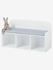 VERTBAUDET, Kinder-Sitzbank ,,Sirius weiss/grau, Kinder-Sitzbank ,,Sirius weiss/grau