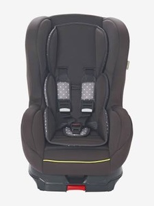 VERTBAUDET, Autokindersitz Gr. 0+/1 Babysit + Isofix anthrazit/grau, sterne, Isofix-Kindersitz Gr. 1 Babysit+ anthrazit/grau sterne