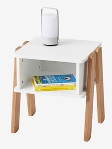 VERTBAUDET, Nachtschrank ,,Architekt für Kinderzimmer weiss/natur, Nachtschrank ,,Architekt für Kinderzimmer weiss/natur