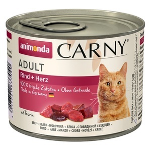 Animonda Carny, Animonda Carny Adult 6 x 200 g - Rind & Herz, Animonda Carny Adult 6 x 200 g - Rind & Herz