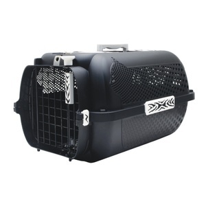 Catit, Catit Transportbox White Tiger Voyageur Black - L 57 x B 38 x H 31 cm, Catit Transportbox White Tiger Voyageur Black - L 57 x B 38 x H 31 cm