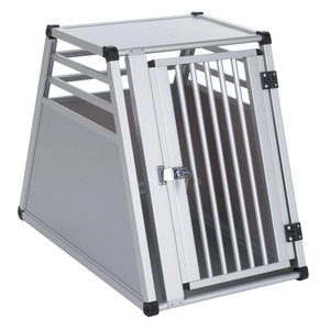 zooplus Exclusive, Autohundebox Aluline - Größe S: B 50 x T 82 x H 65 cm, Autohundebox AluRide - Größe S: B 50 x T 82 x H 65 cm