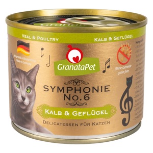 Granatapet, GranataPet Symphonie 6 x 200 g - Kalb & Geflügel, GranataPet Symphonie 6 x 200 g - Kalb & Geflügel