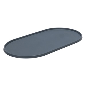 Designed by Lotte, Designed by Lotte Napfunterlage Oona, anthrazit - L 55 x B 30 cm