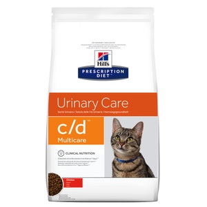 Hill´s Prescription Diet, Hill´s Prescription Diet c/d Multicare Urinary Care Katzenfutter mit Huhn - 1,5 kg, Hill's Prescription Diet c/d Urinary Multicare 1.5 kg