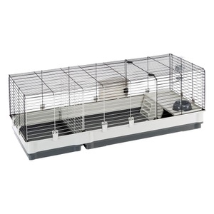 zooplus Exclusive, Kleintierkäfig Plaza 140 - L 142 x B 60 x H 50 cm, Ferplast Kleintierkäfig Plaza 140 - ca. L 142 x B 60 x H 50 cm