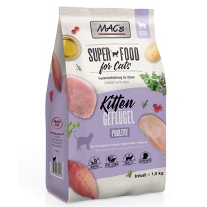 MAC´s, MAC´s Cat Kitten - 1,5 kg, MAC's Superfood for Cats Kitten 1,5kg
