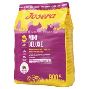 Josera, Josera Mini Deluxe 900g, Josera MiniDeluxe Alleinfuttermittel - Gelb -