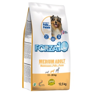 Forza10 Maintenance Dog, Forza 10 Medium Maintenance Huhn & Kartoffel - 12,5 kg, 