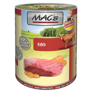MAC´s, MAC´s Cat 6 x 400 g - Rind, MAC´s Cat 6 x 400 g - Rind