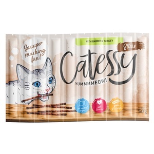 Catessy, Sparpaket Catessy Sticks 150 x 5 g - mit Kaninchen & Pute