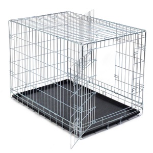Trixie, Trixie JAULA TRANSPORTE ZINCADA 116**86*77CM, Trixie Friends on Tour Home Kennel - L 116 x B 77 x H 86 cm